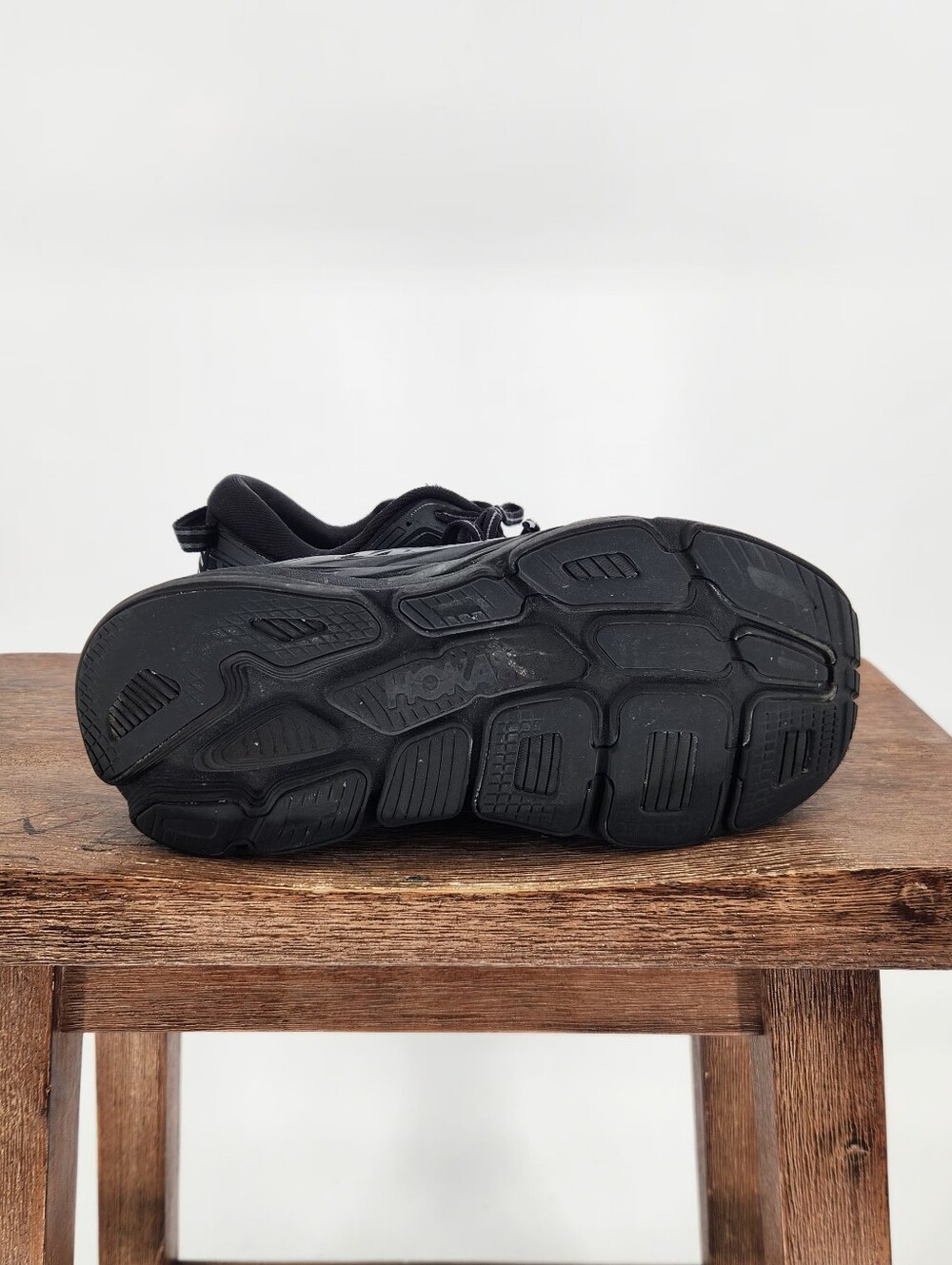 Hoka One‎ One Bondi 7 Black Sz8 Women'sAthleisure, gym,hiking, running. - Picture 2 of 9